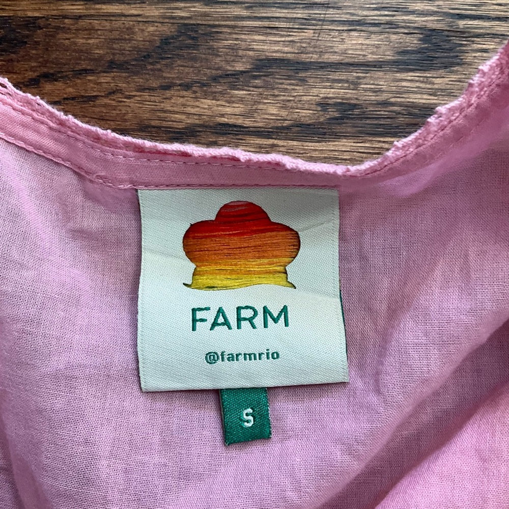 Farm Rio Crop Frilly Top - Picture 3 of 3